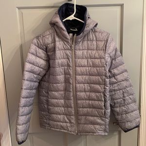 Kids Gray Puffer Jacket